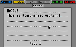 Kidpublisher atari screenshot